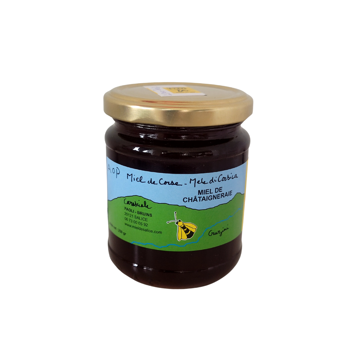 Korsikansk honning fra kastanielunden, Salice, 250g